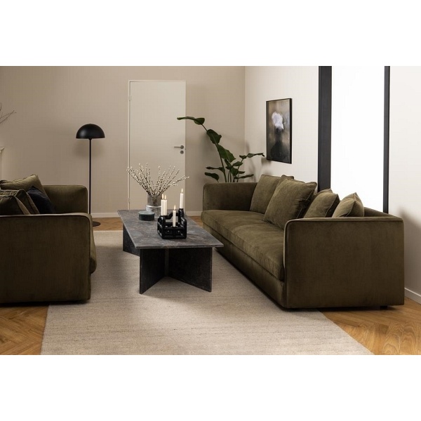 Stolik kawowy Vega prostokątny brązowy - ACTONA